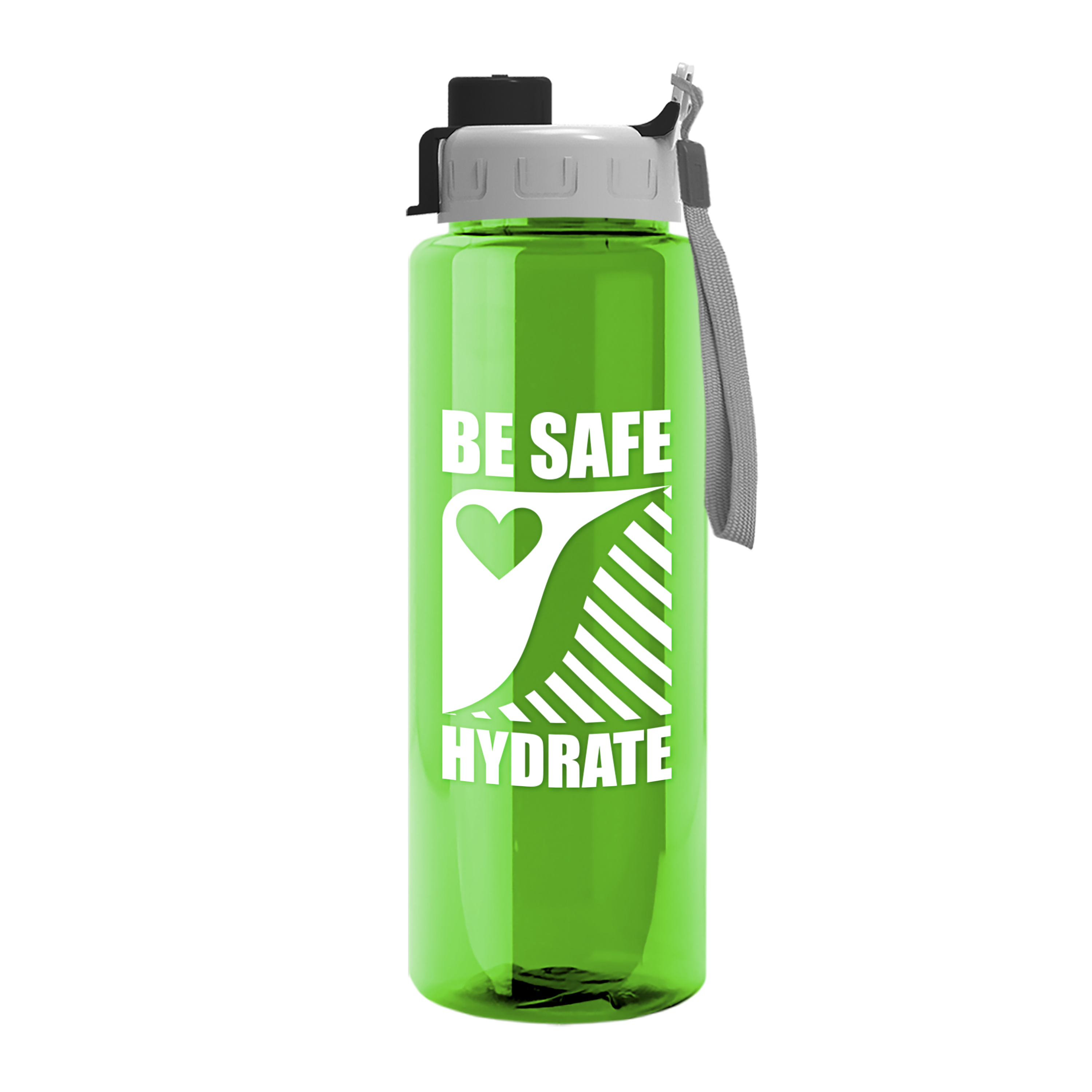 Guzzler Bottle with Quick-Snap Lid - 32 oz.